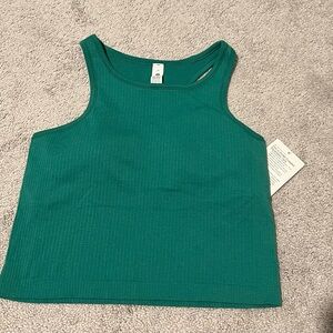 Ebb to street cropped racerback tank top * light support B/C cup